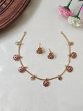Premium Quality Kemp Floral Necklace