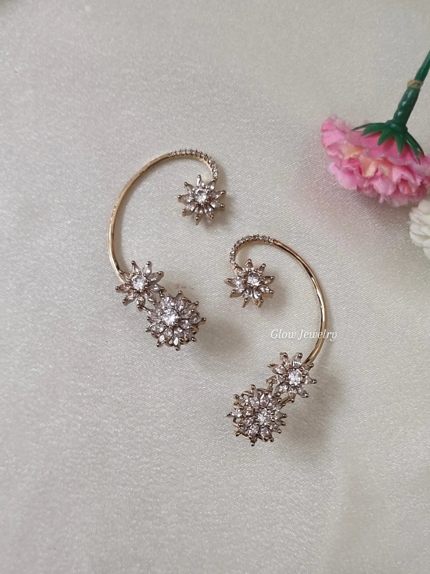 Premium Quality AD Stone Ear Cuff