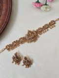 Premium Quality Antique Lakshmi Peacock Choker