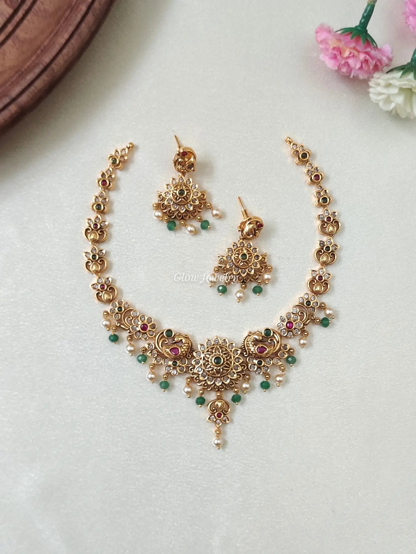 Premium Quality Gold Alike Necklace