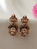 Premium Quality Antique Lakshmi Peacock Earrings