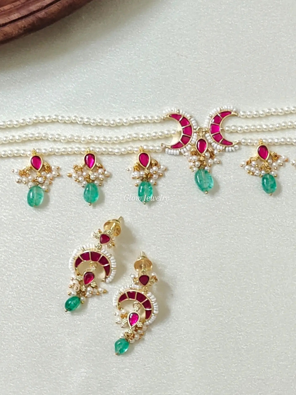 Premium Quality Jadau Pearl Choker
