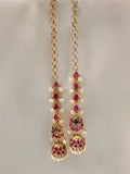 Premium Quality Kemp Stone Jumka with Maatil