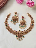 Premium Quality Gold-Alike Lakshmi Necklace