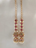 Premium Quality Kemp Stone Jumka with Maatil