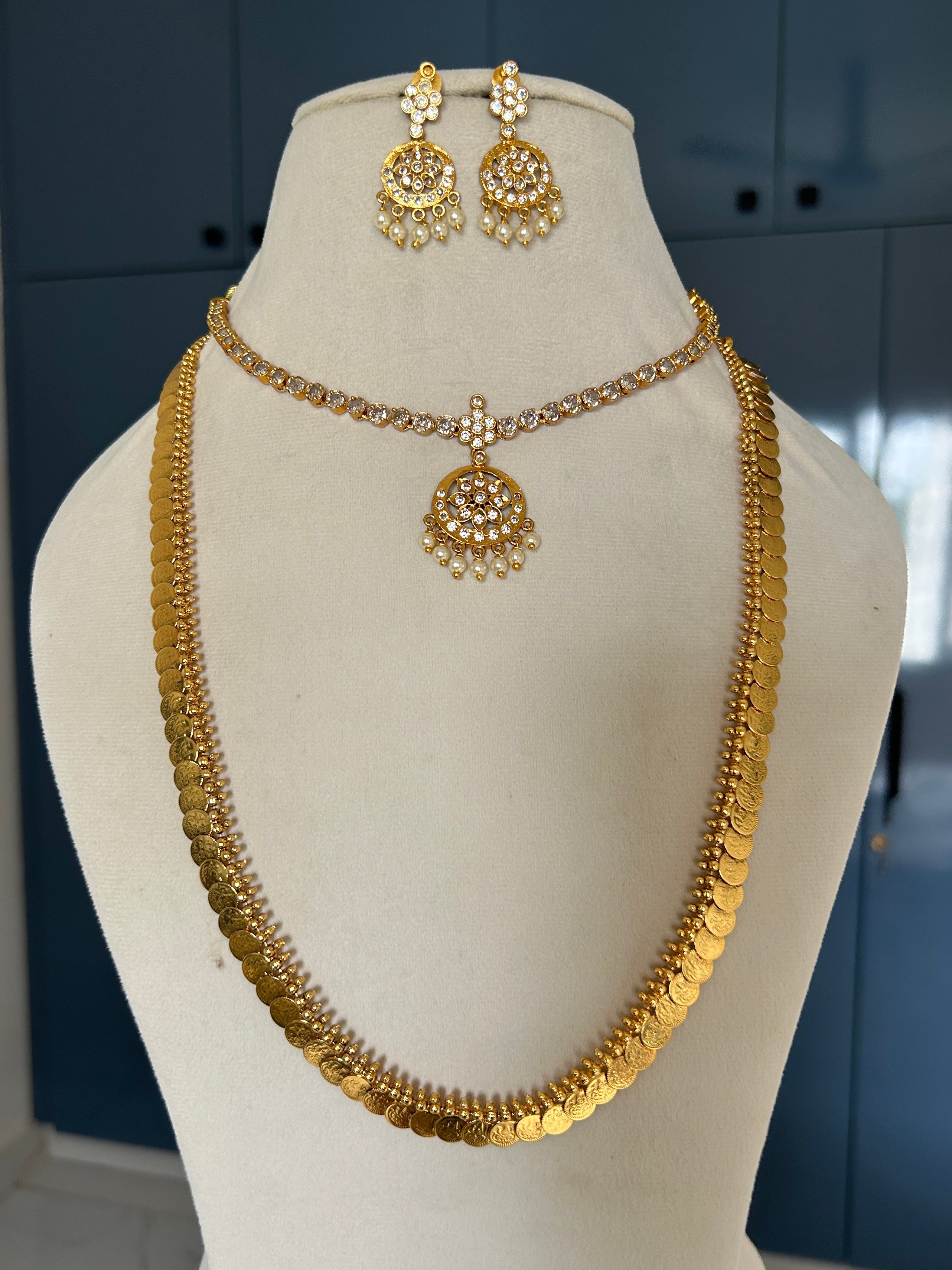 Premium Quality Attigai and Kasu Mala Combo Set