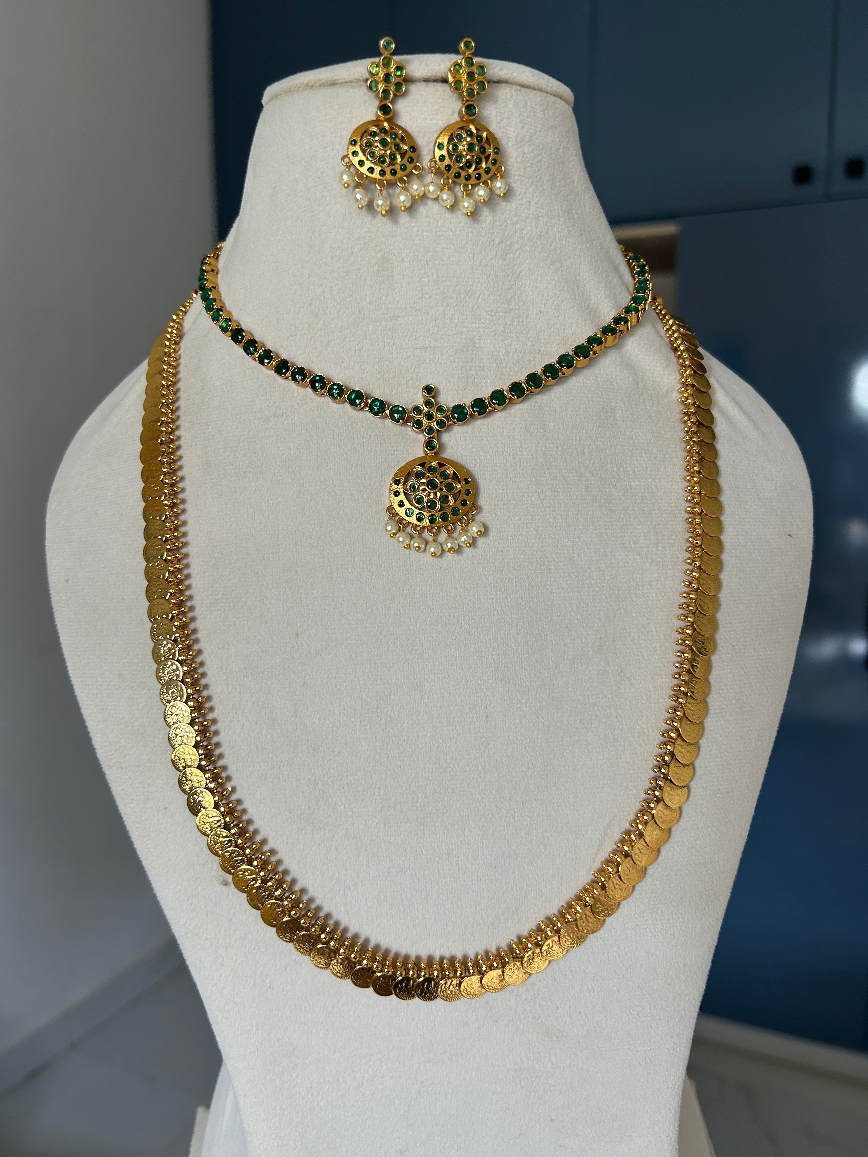 Premium Quality Attigai and Kasu Mala Combo Set