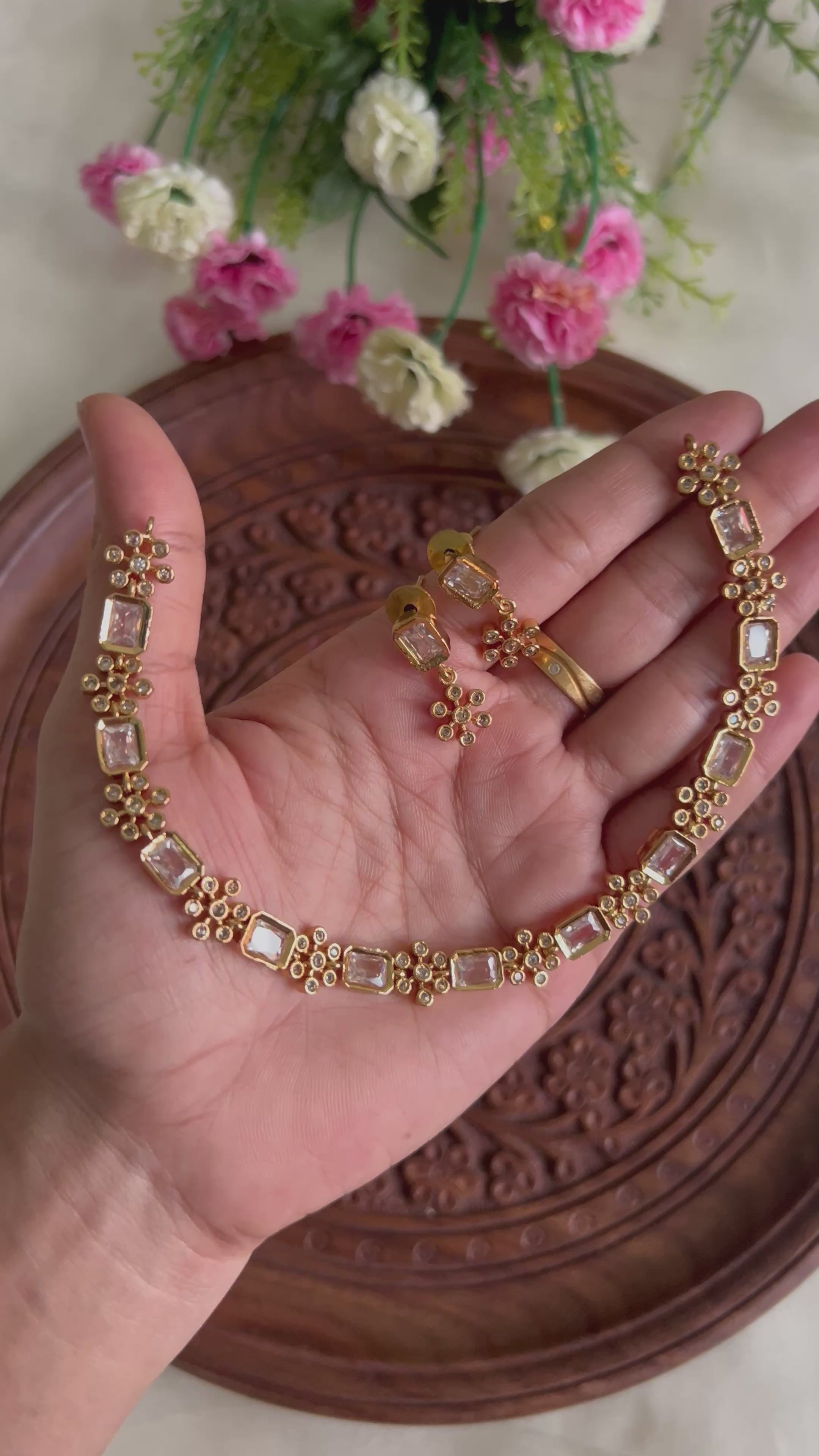Premium Quality AD Stone Necklace