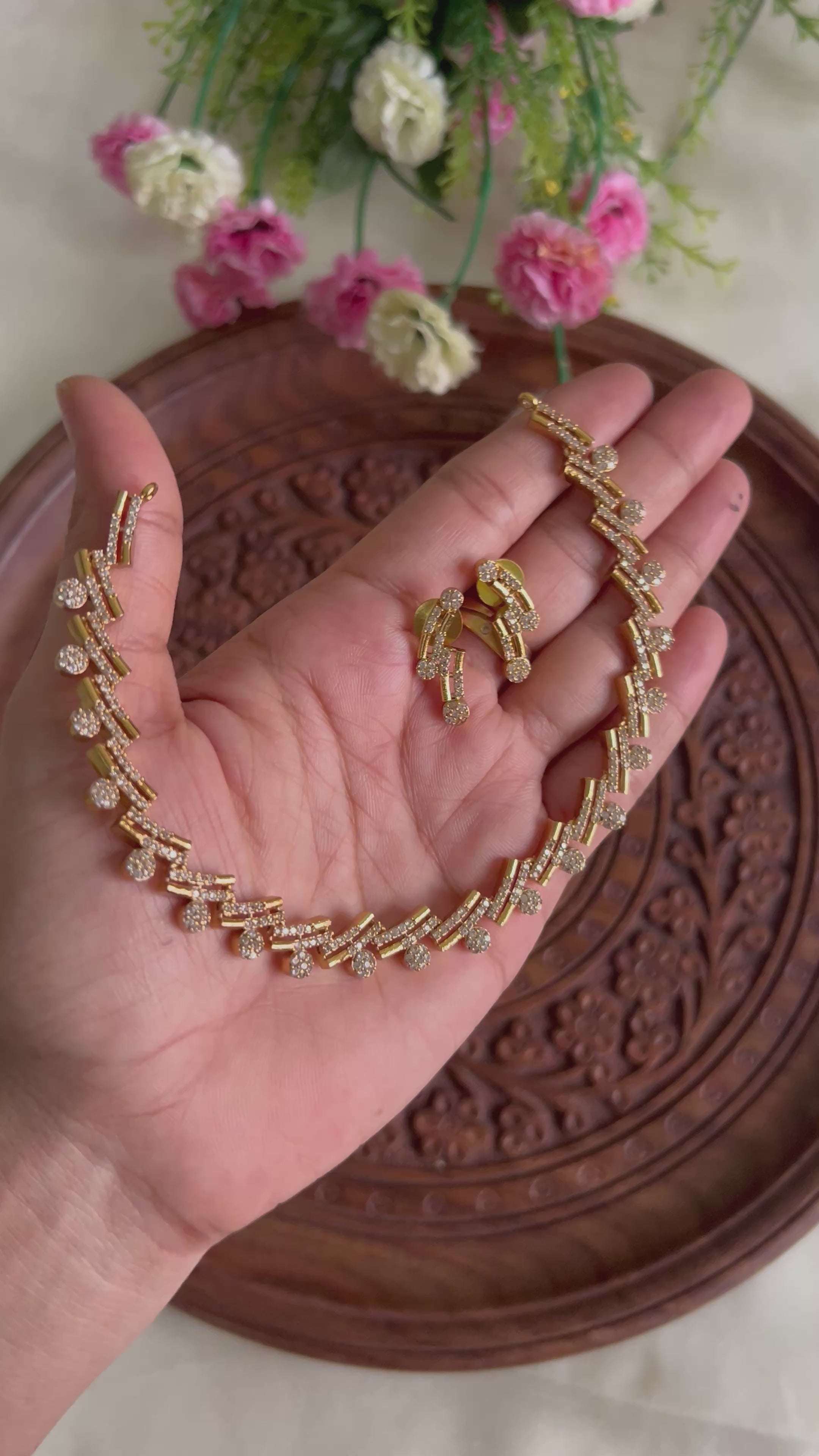 Premium Quality AD Stone Necklace
