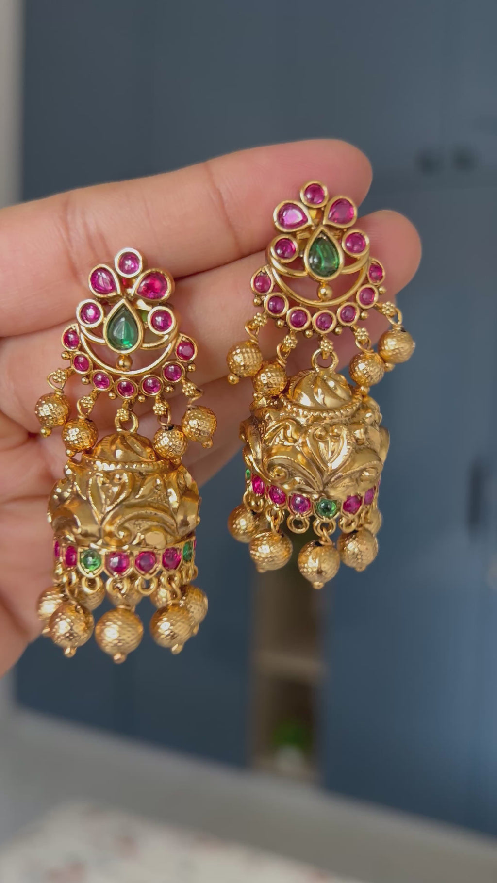 Premium Quality Antique Finish Jumka