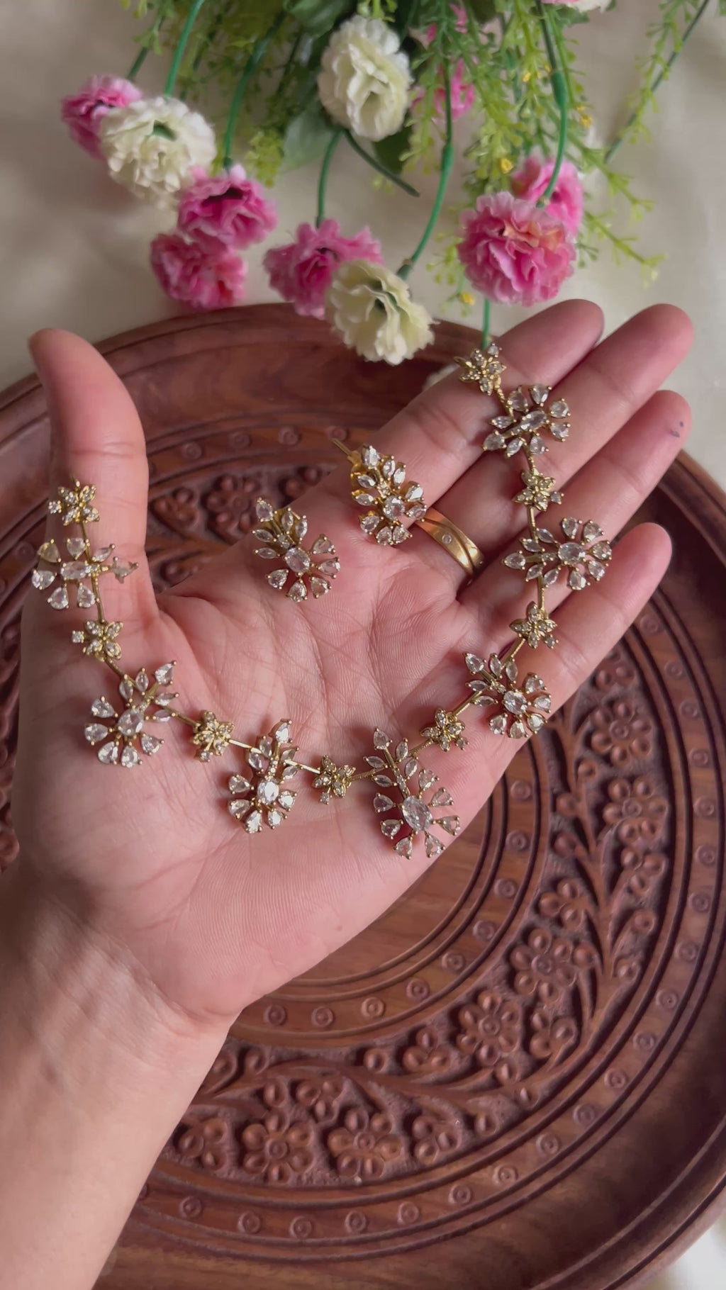 Premium Quality AD Stone Necklace