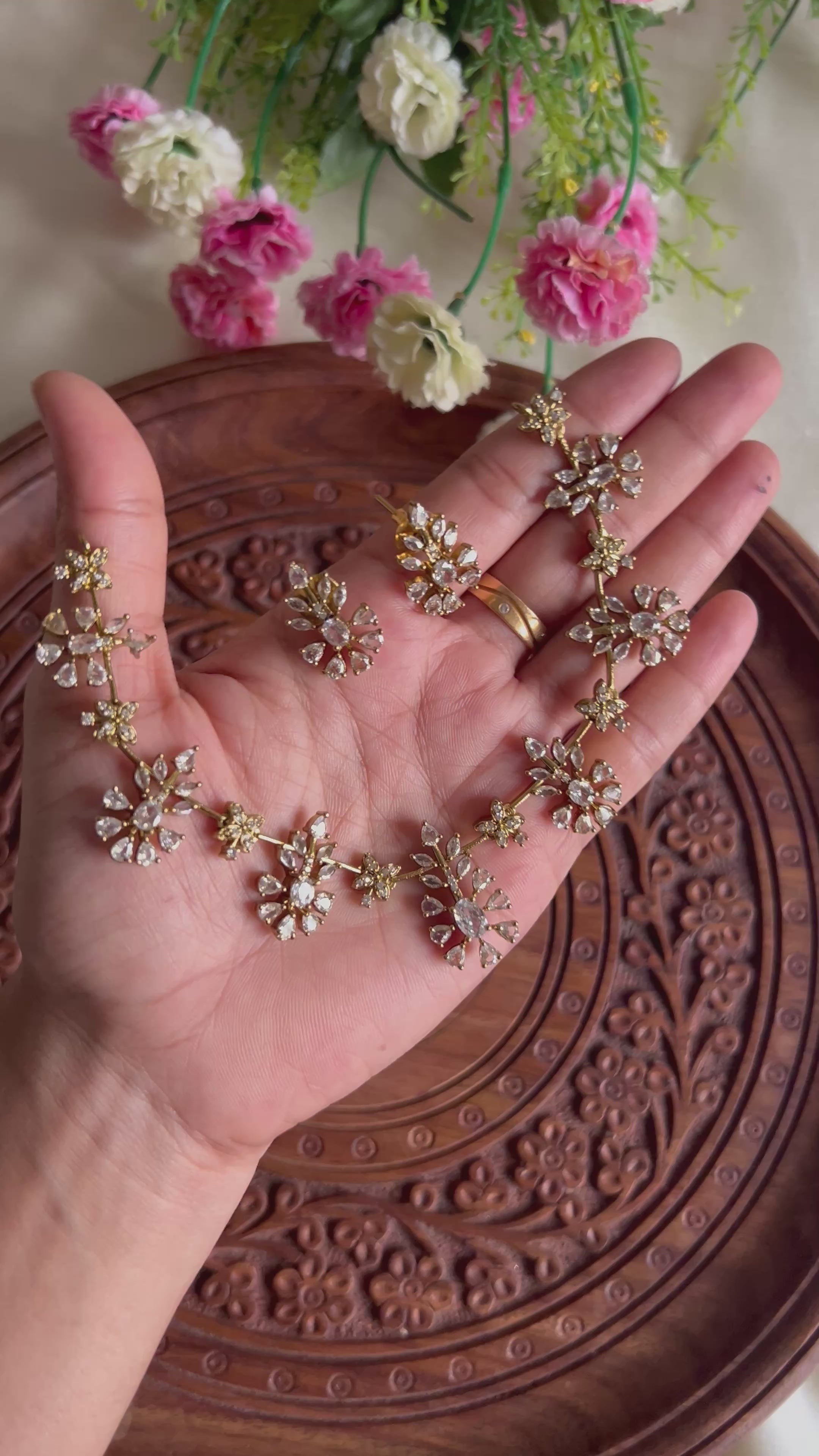 Premium Quality AD Stone Necklace