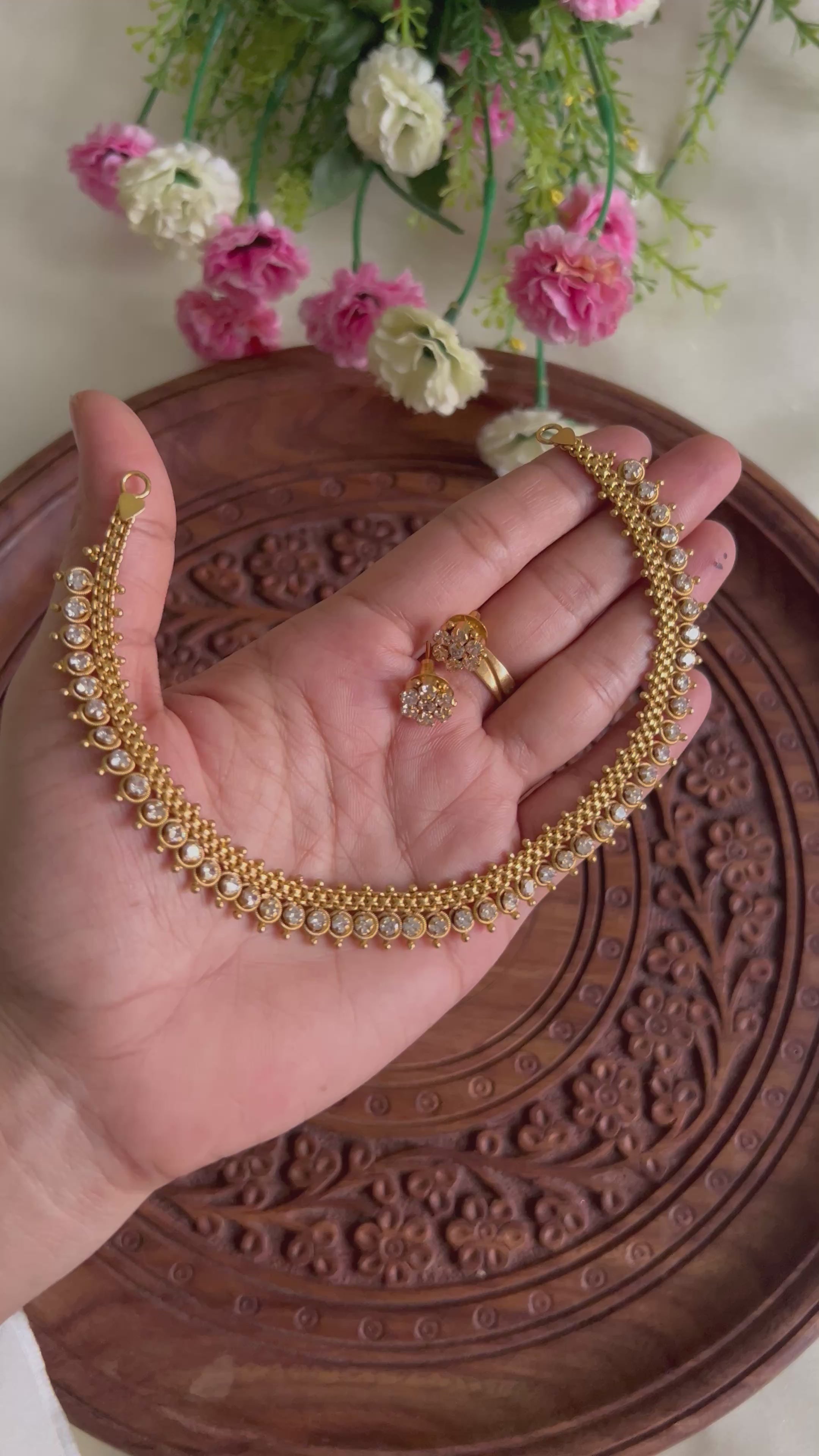 Premium Quality AD Stone Necklace
