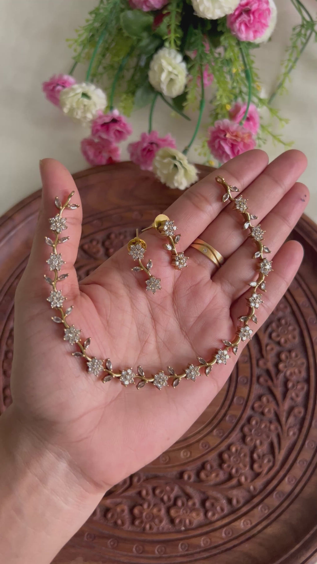 Premium Quality AD Stone Necklace