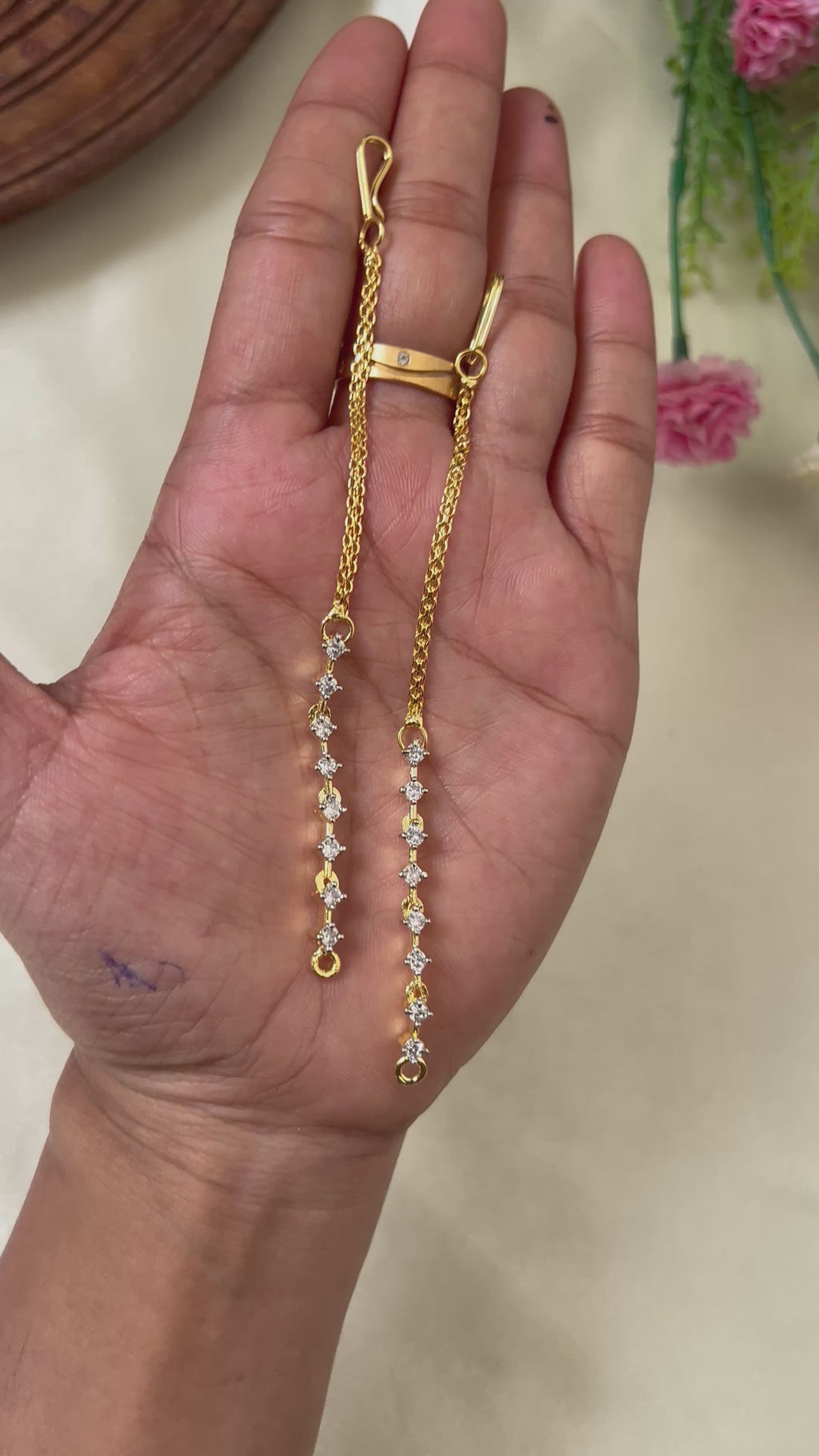 Premium Quality AD Stone Straight Maatal