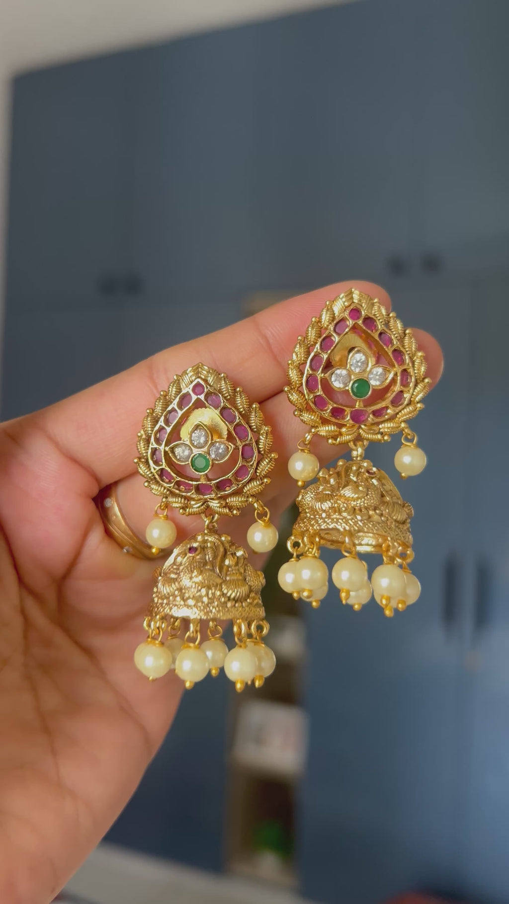Premium Quality Gold Look Alike Jumka