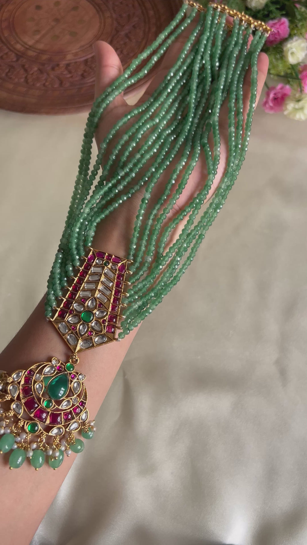 Premium Quality 8 Layer Sea Beads kemp Stone Haram