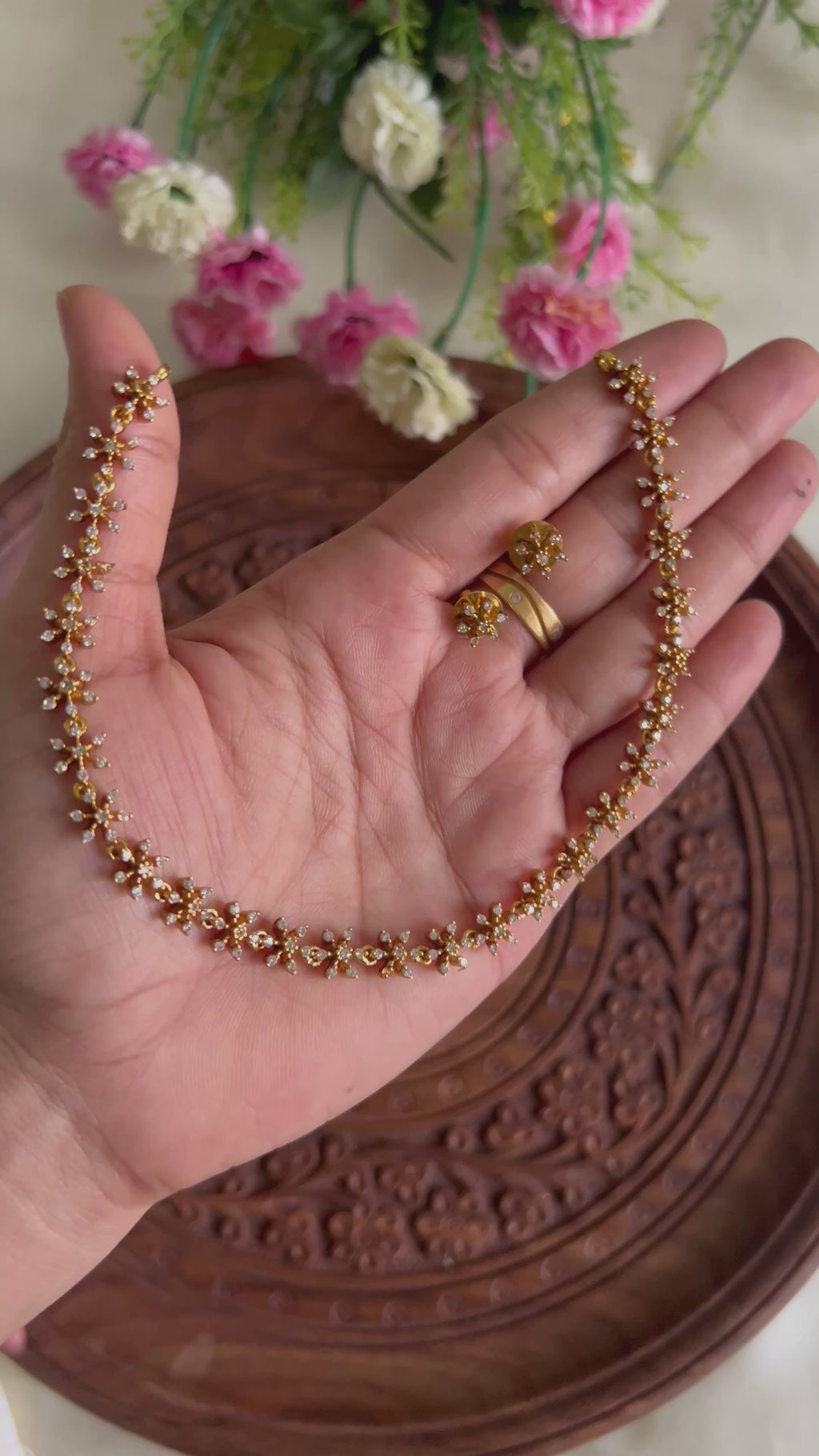 Premium Quality AD Stone Necklace