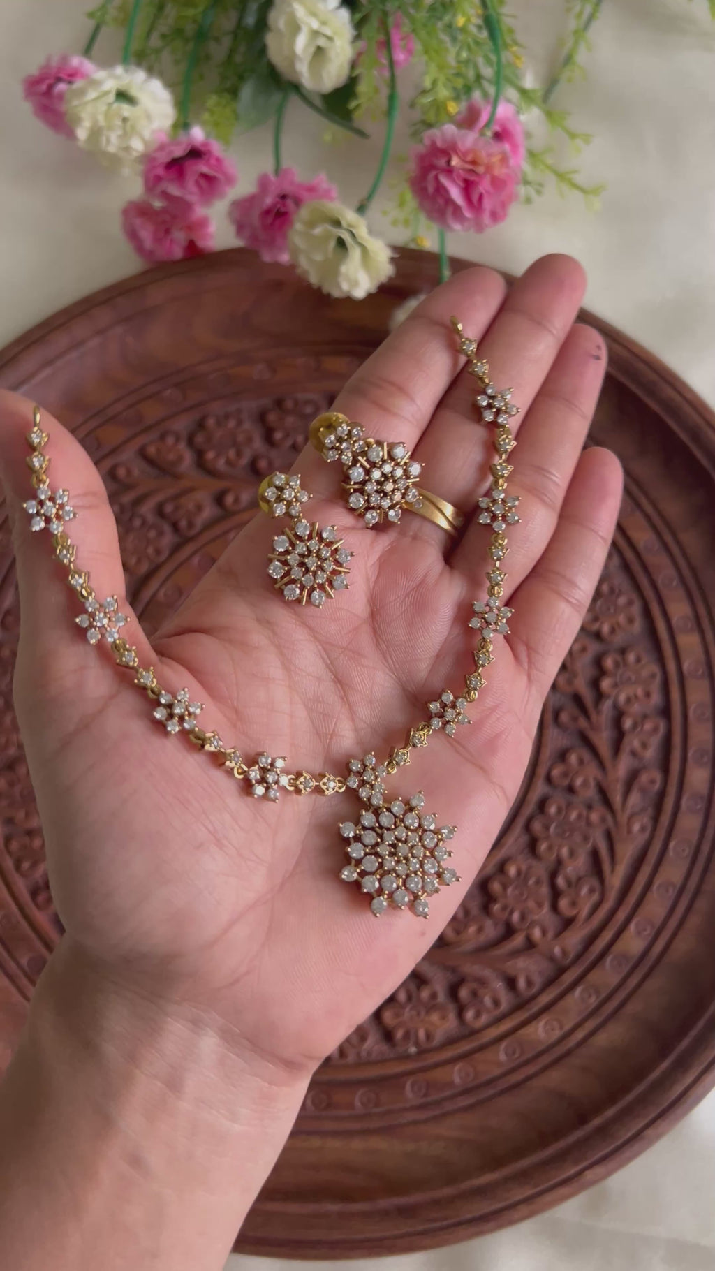 Premium Quality AD Stone Necklace