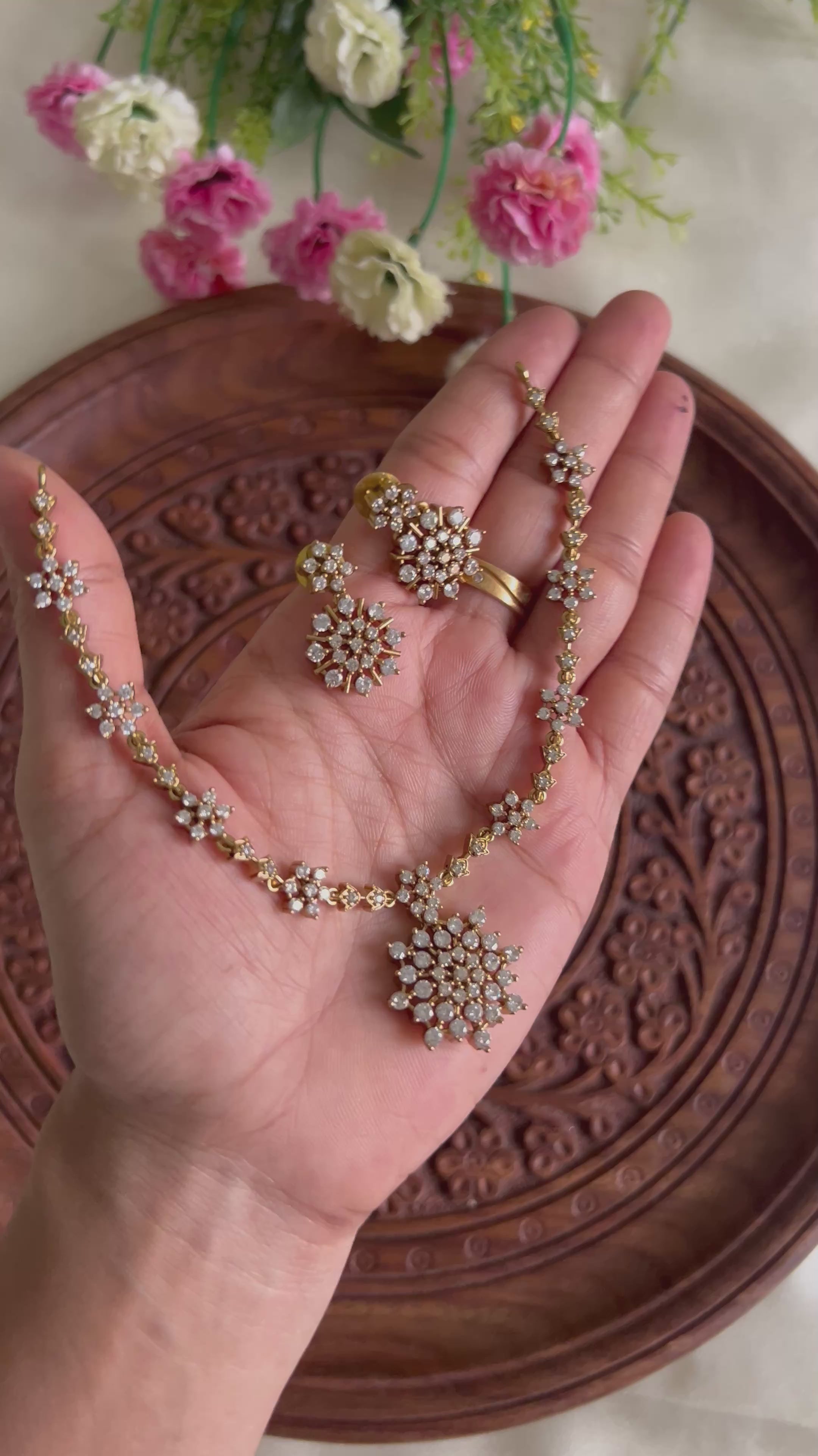 Premium Quality AD Stone Necklace