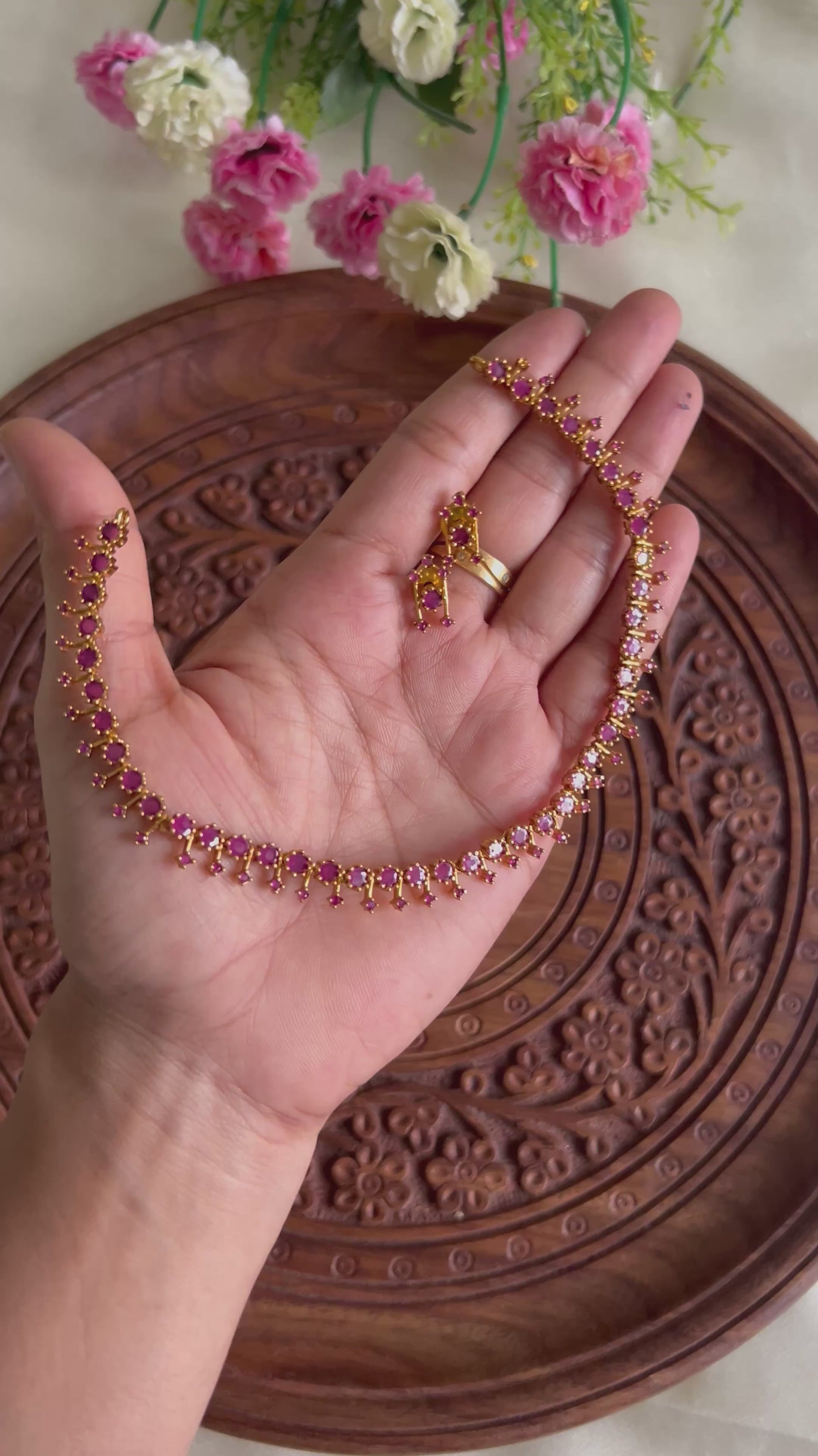 Premium Quality AD Stone Necklace
