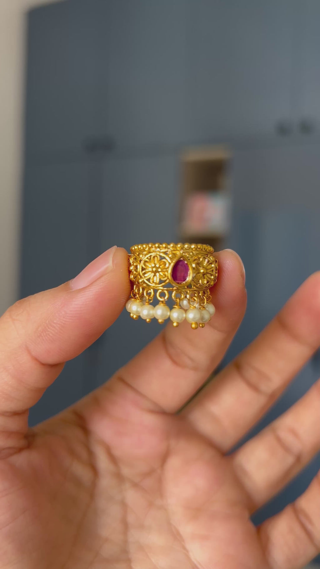 Premium Quality Gold Finish Bugudi
