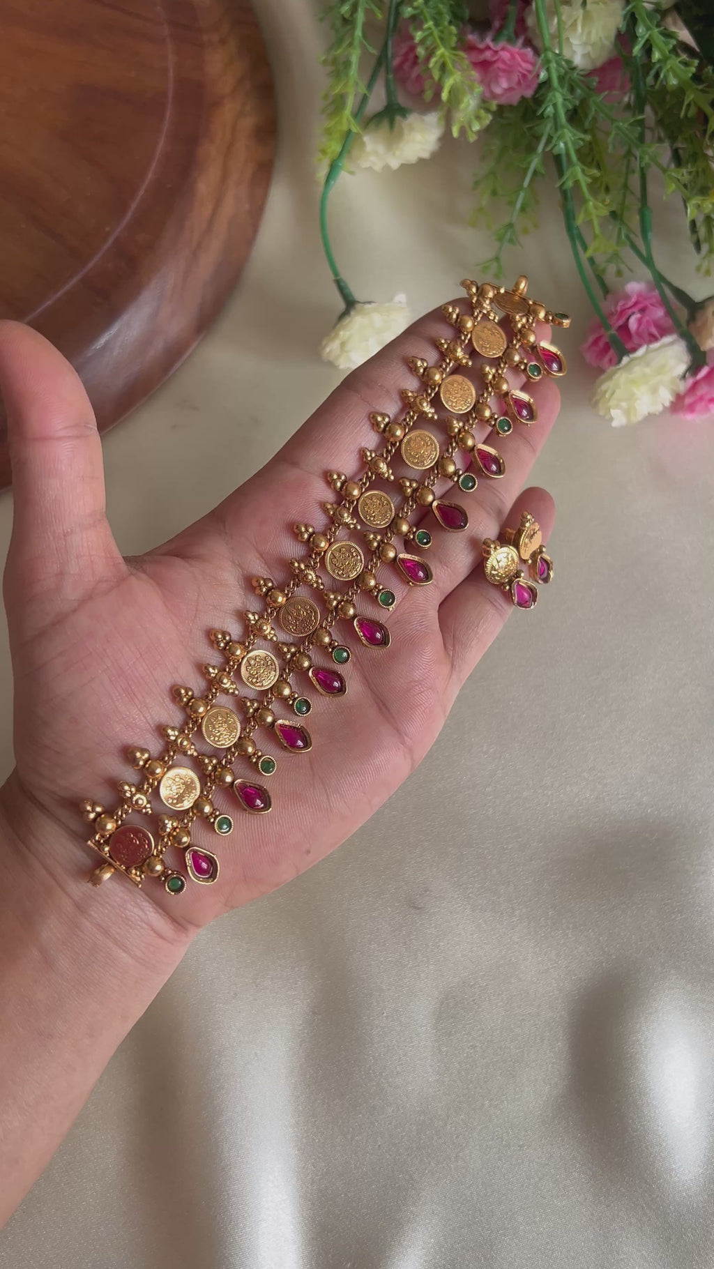 Premium Quality Lakshmi Coin Choker
