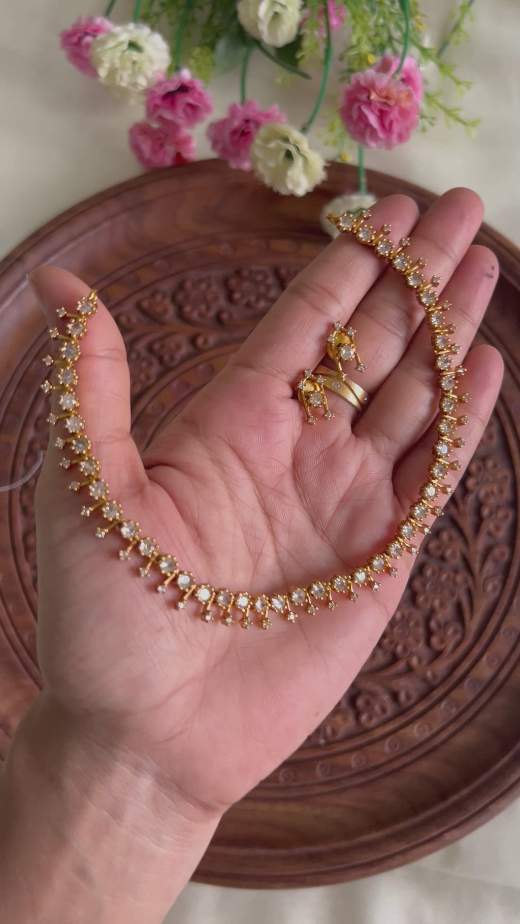 Premium Quality AD Stone Necklace