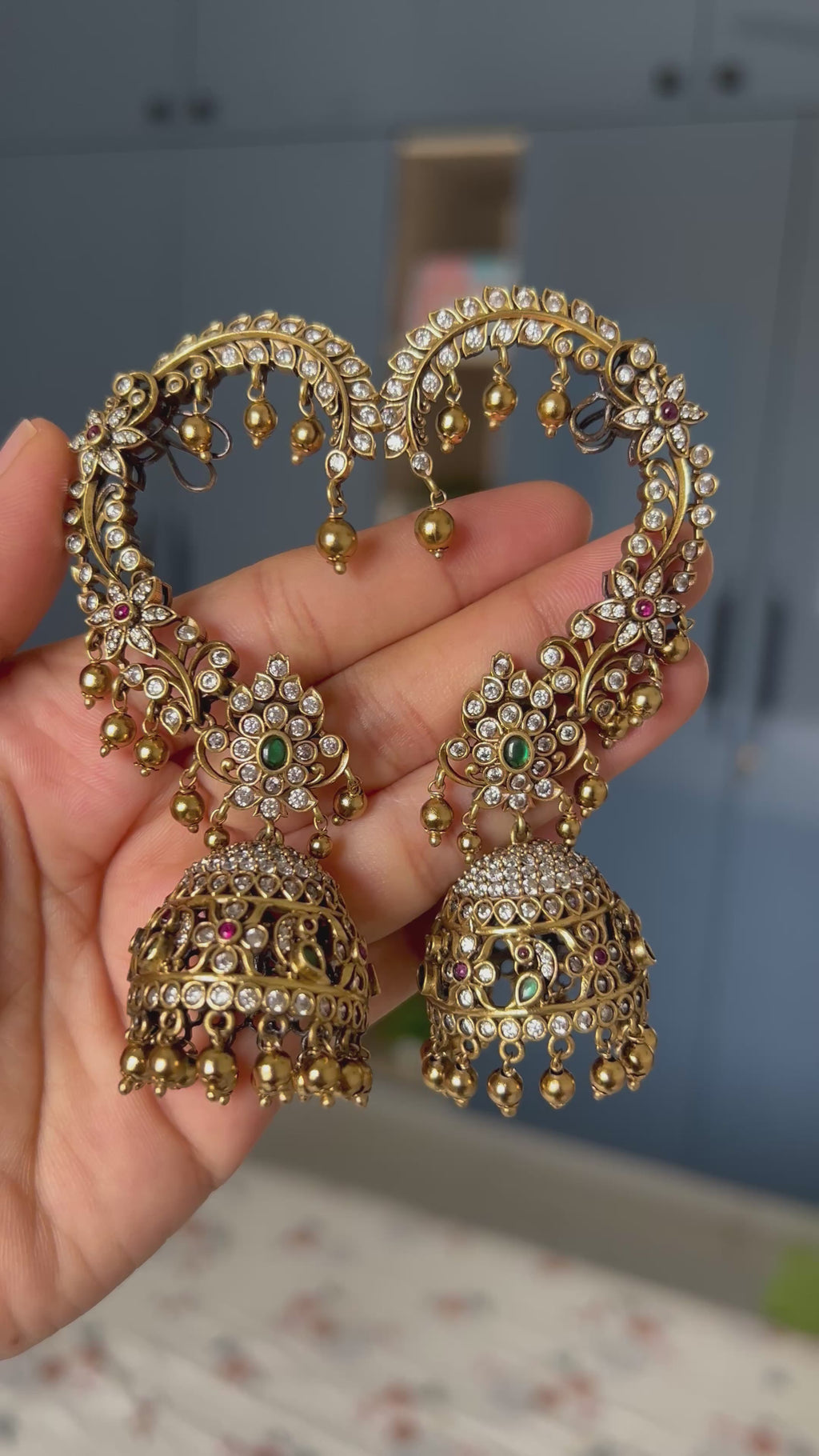Premium Quality Victorian Ear Cuff Jumka
