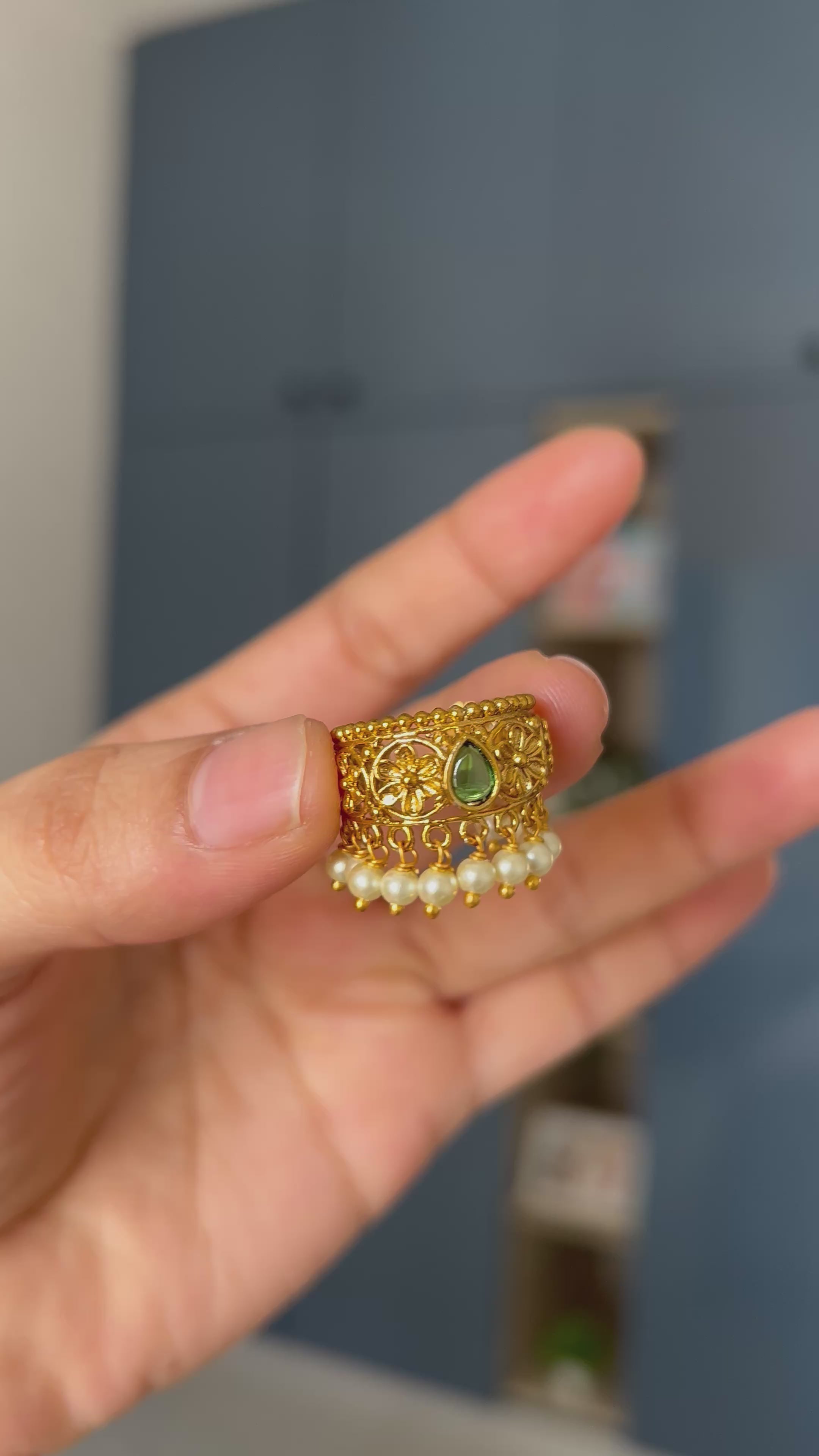Premium Quality Gold Finish Bugudi