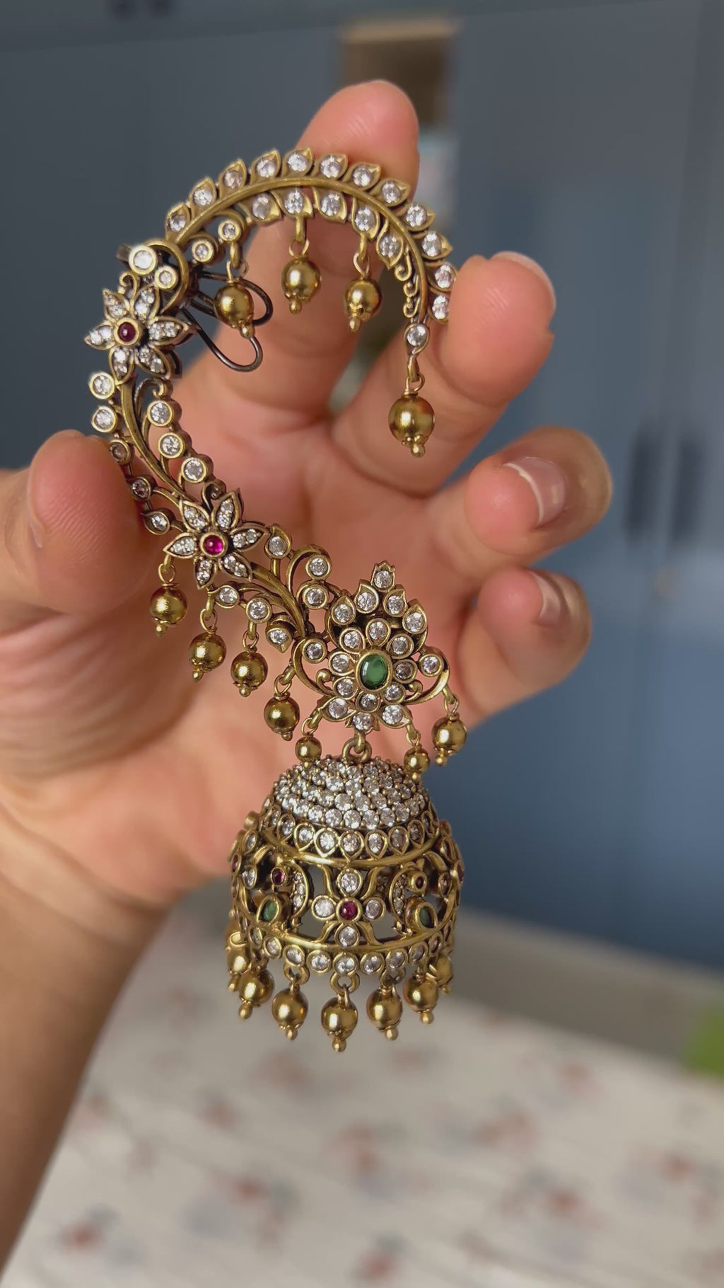 Premium Quality Victorian Ear Cuff Jumka
