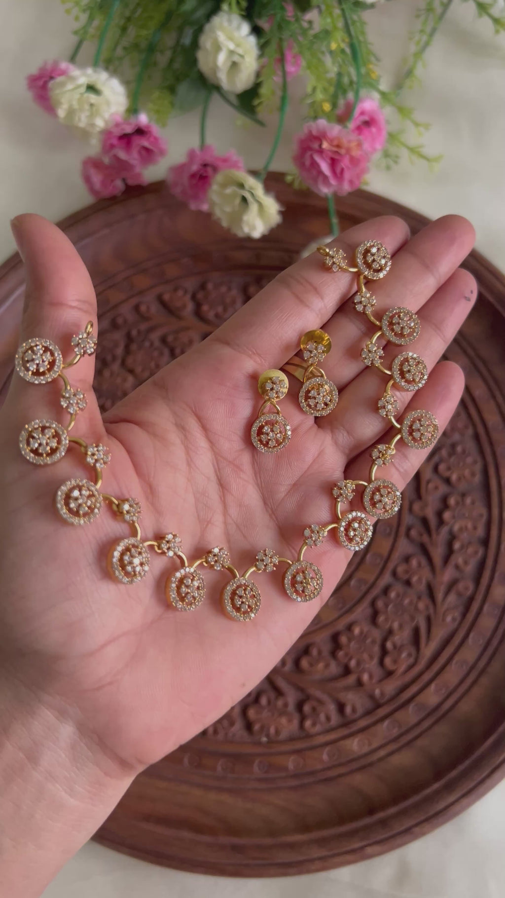 Premium Quality AD Stone Necklace