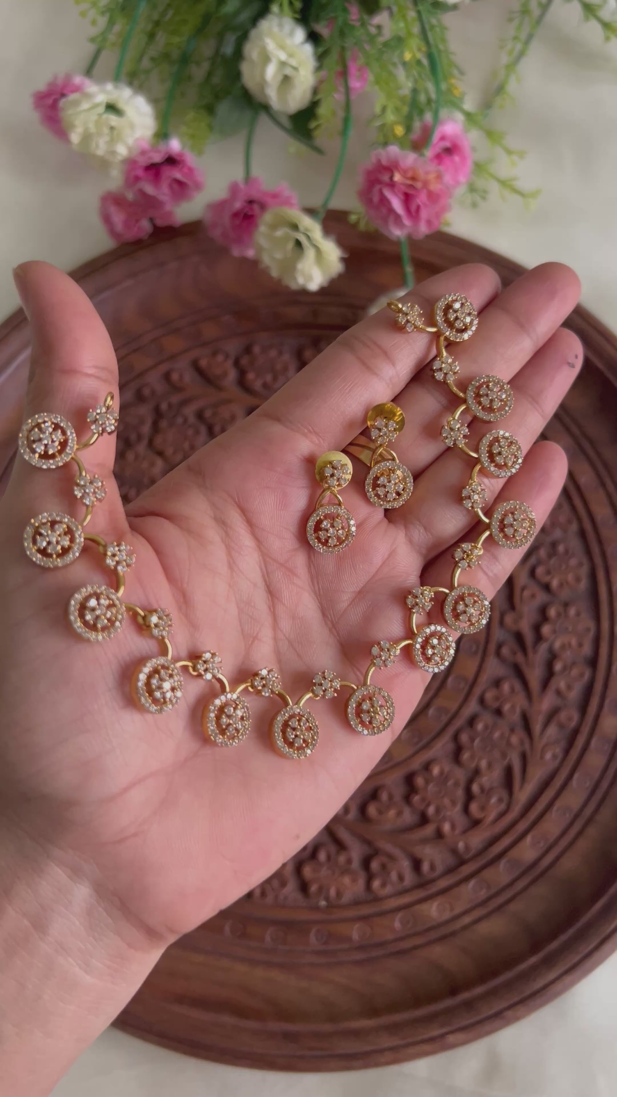 Premium Quality AD Stone Necklace