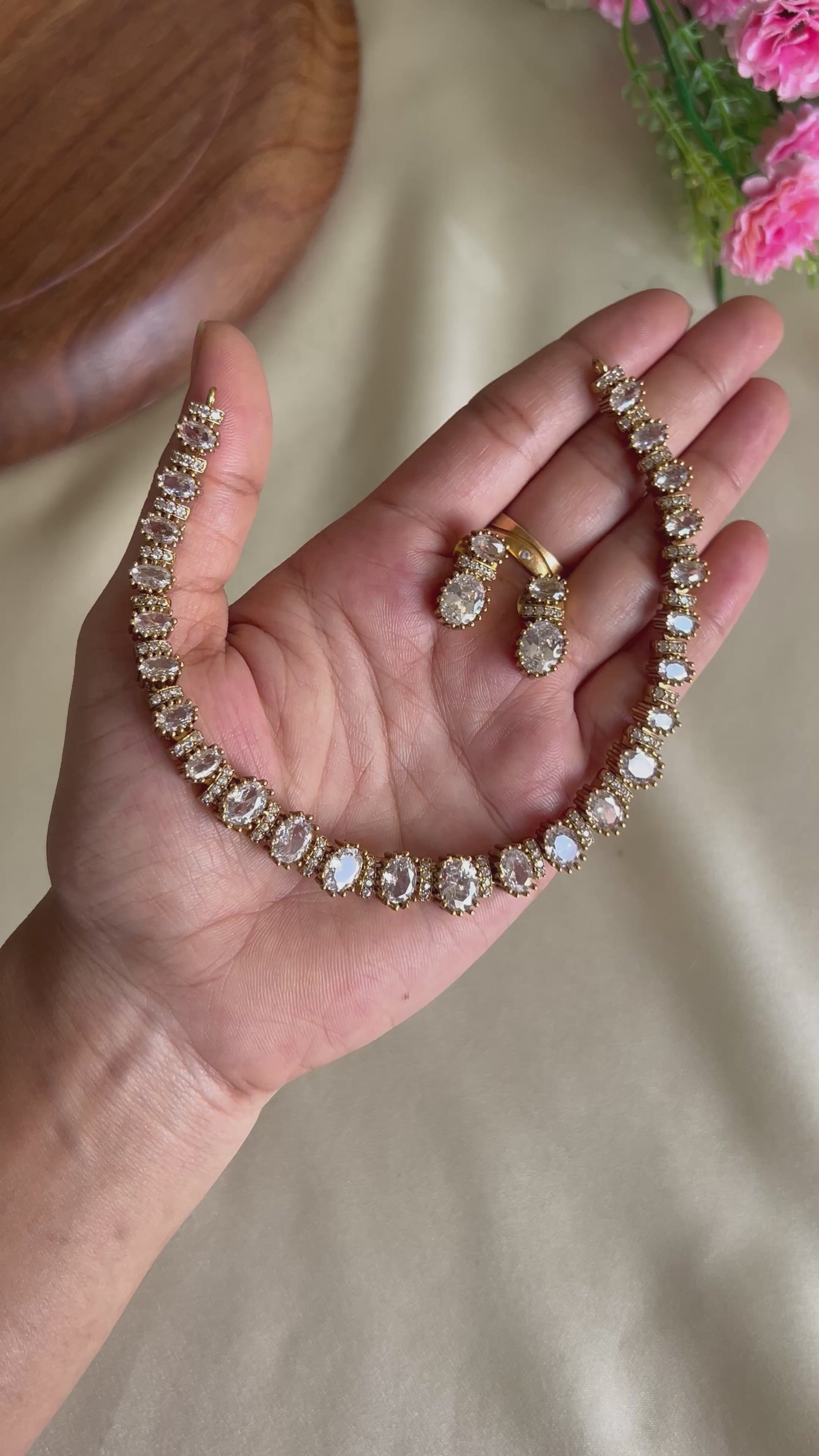 Premium Quality AD Stone Necklace