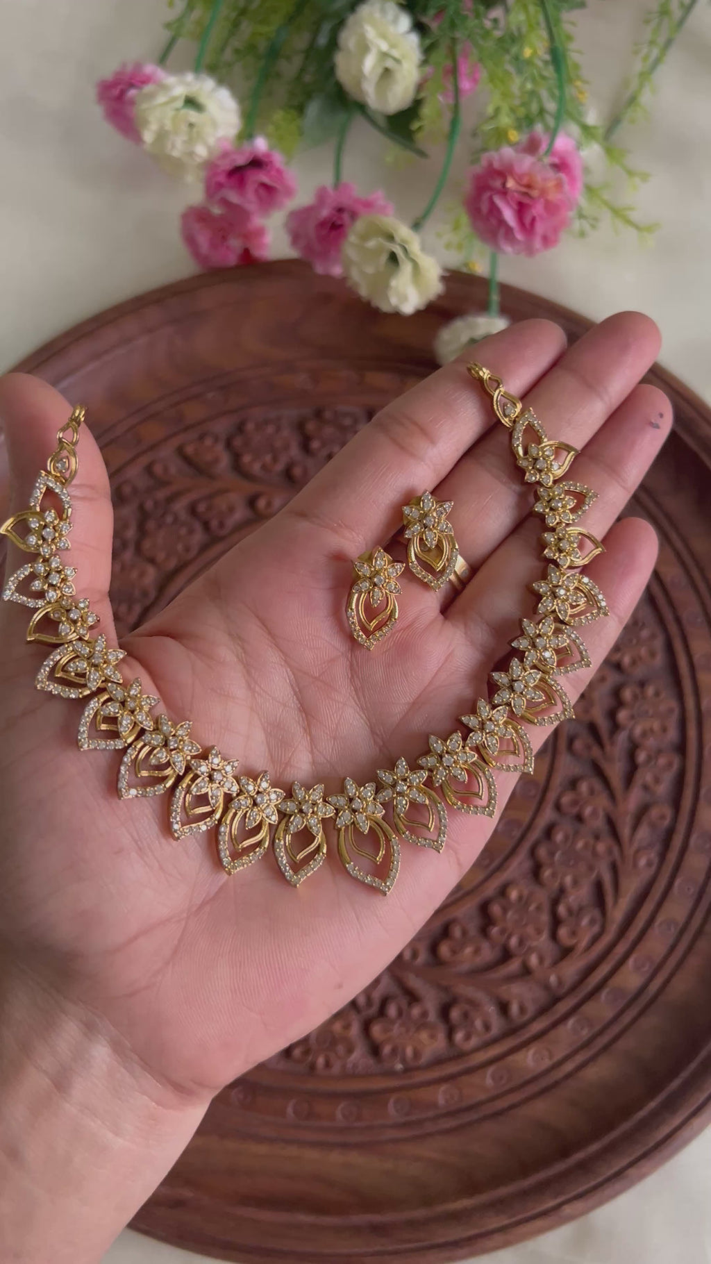 Premium Quality AD Stone Necklace