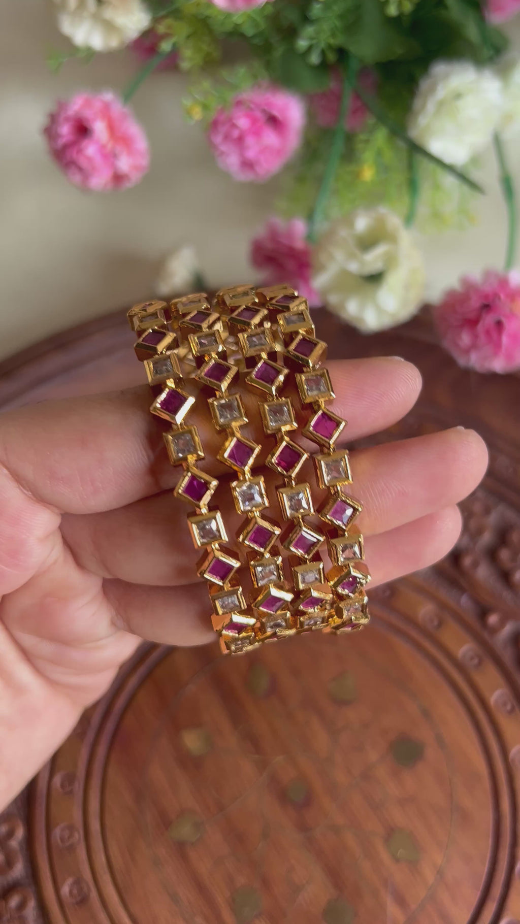 Premium Quality Gold Finish Bangles