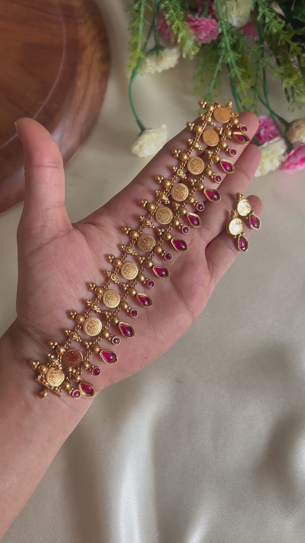 Premium Quality Lakshmi Coin Choker