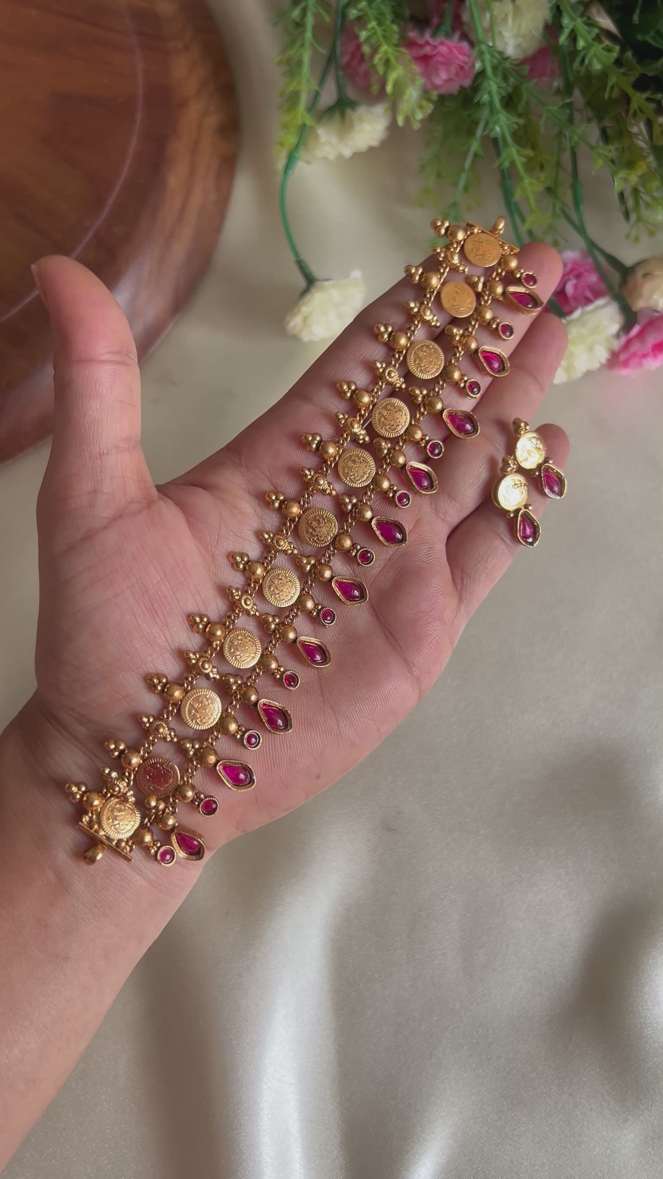 Premium Quality Lakshmi Coin Choker